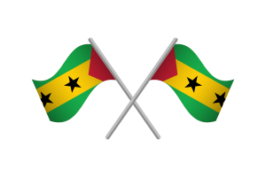 São Tomé Flag Emblem Vector Free flag