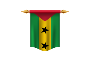 São Tomé Flag Royal Banner flag