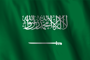 National Flag of Saudi Arabia flag