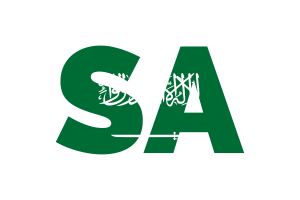 Saudi Arabia Country Code flag