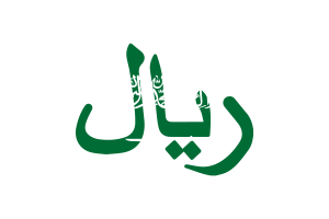 Saudi Arabia Currency icon flag
