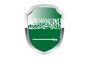 Saudi Arabia Shield Logo flag
