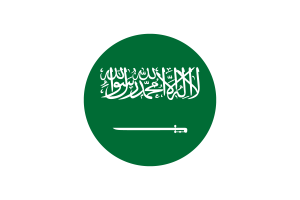 Saudi Arabia Flag Circle Vector Free flag