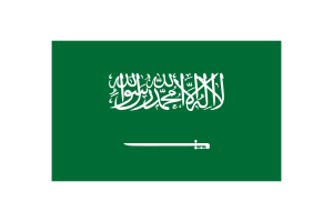 Saudi Arabia Flag Triangle Vector Illustration flag