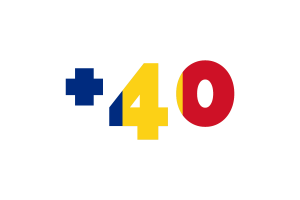 Romania Calling Code flag