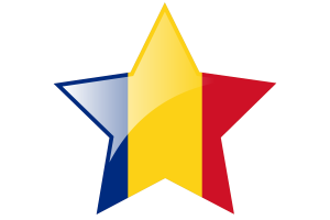 Romania Flag Star Icon flag