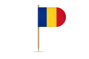 Romania Flag for Desk, Table flag