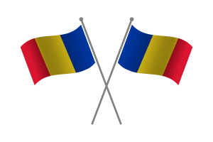 Romania Friendship Flag flag
