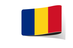 Romania Flag Illustration Clipart flag