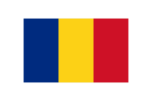 Romania Flag Triangle Vector Illustration flag