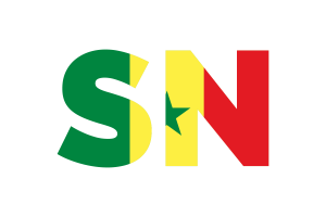 Senegal Country Code flag