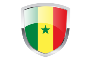 National Flag of Senegal Clipart flag