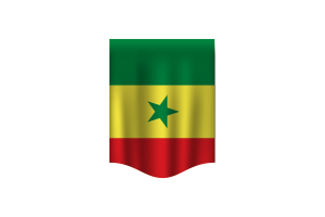 Senegal Flag Banner flag