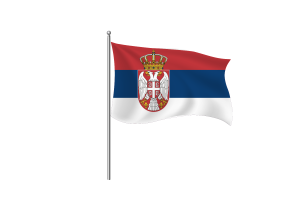 Serbia Flag Clipart flag