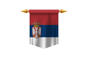 Emblem of the Republic of Serbia flag