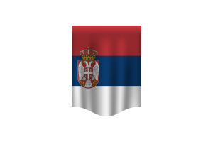 Serbia Flag Banner flag