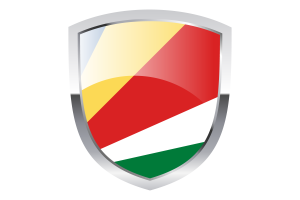 National Flag of Seychelles Clipart flag
