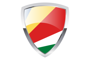 Seychelles Shield Flag flag