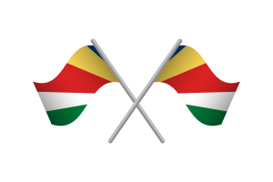 Seychelles Flag Emblem Vector Free flag