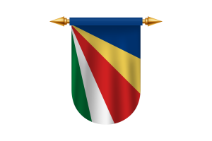 Seychelles Flag Emblem Vector Images flag