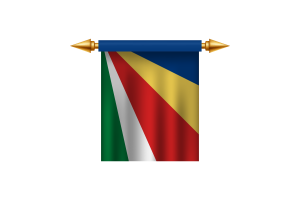 Seychelles Emblem flag