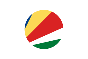 Seychelles Flag Circle Vector Free flag