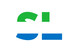 Sierra Leone Country Code flag