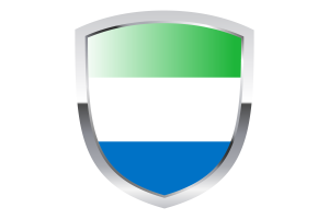 National Flag of Sierra Leone Clipart flag