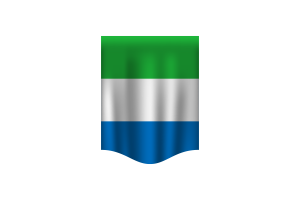 Sierra Leone Flag Banner flag