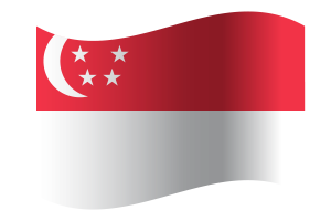Republic of Singapore flag