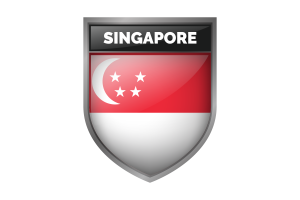 Singapore Flag flag