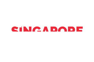 Singapore Text Art flag