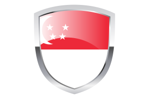 National Flag of Singapore Clipart flag