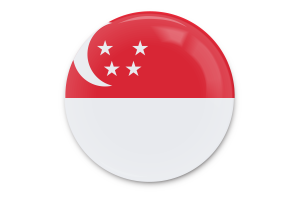 Singapore Flag Vector Art flag