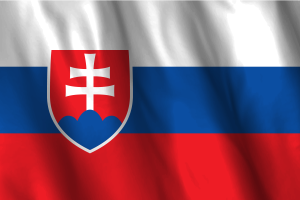 National Flag of Slovakia flag