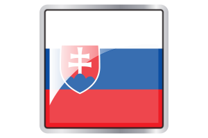 Slovakia Flag Square icon flag