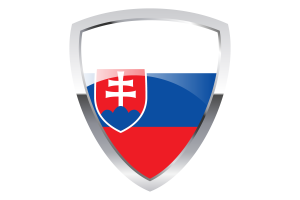 Slovakia Shield Flag flag