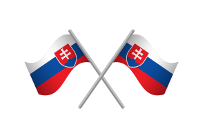 Slovakia Flag Emblem Vector Free flag