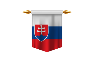 Emblem of the Republic of Slovakia flag