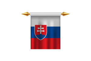 Slovakia Emblem flag