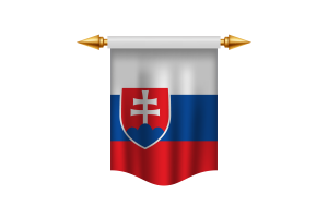 Slovakia Flag Royal Banner flag