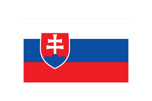 Slovakia Flag Triangle Vector Illustration flag