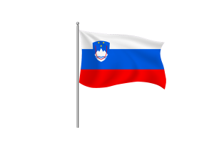Slovenia Flag Clipart flag