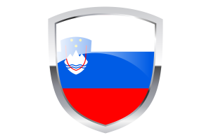 National Flag of Slovenia Clipart flag