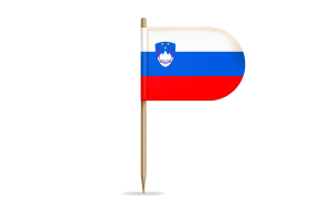 Slovenia Flag for Desk, Table flag