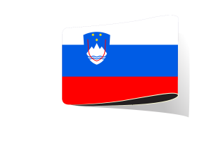 Slovenia Flag Illustration Clipart flag