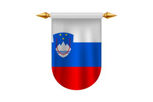 Slovenia Flag Emblem Vector Images flag