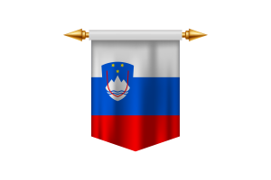 Emblem of the Republic of Slovenia flag