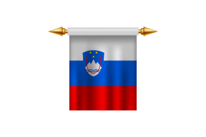 Slovenia Emblem flag