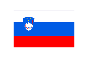 Slovenia Flag Triangle Vector Illustration flag